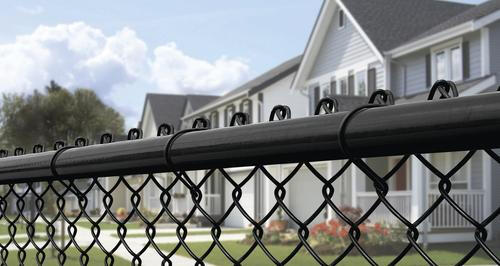 chain link fence roselle fence company illinois